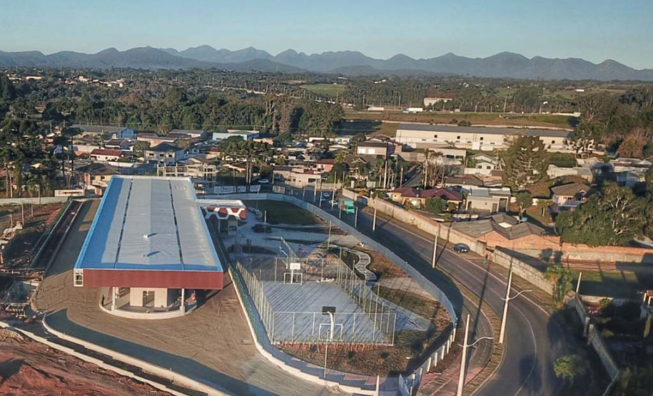 Terminal de Piraquara entra na fase final da obra e será inaugurado em agosto