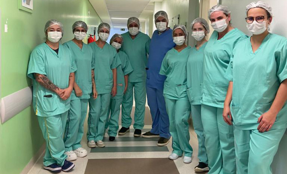 Com dez novos leitos, Centro Cirúrgico do Hospital Regional do Centro Oeste dá início a atendimentos