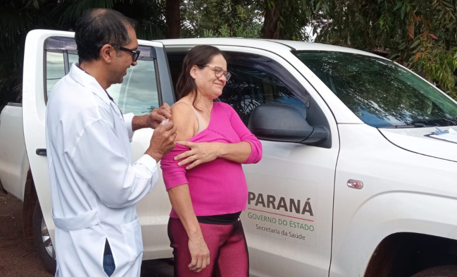 Mais de 500 doses da vacina contra meningite foram aplicadas neste final de semana na região Oeste do Paraná