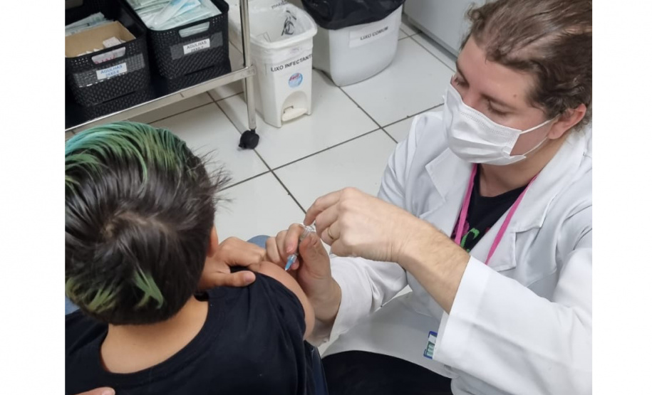 Mais de 500 doses da vacina contra meningite foram aplicadas neste final de semana na região Oeste do Paraná
