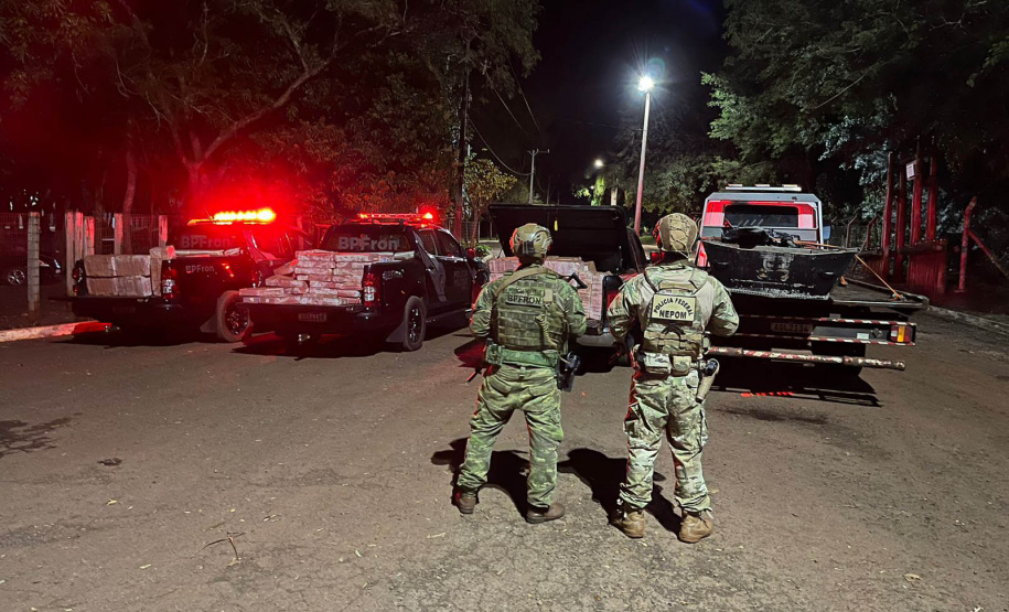 Forças de segurança apreendem 2,5 toneladas de drogas no Oeste