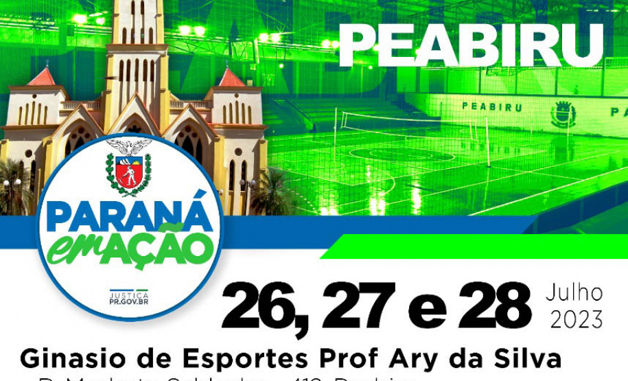 Peabiru recebe a feira de serviços Paraná em Ação nesta semana