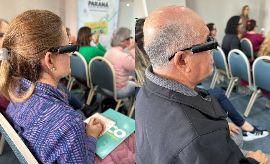 Educadores recebem capacitação para uso de óculos de IA em alunos cegos da rede estadual