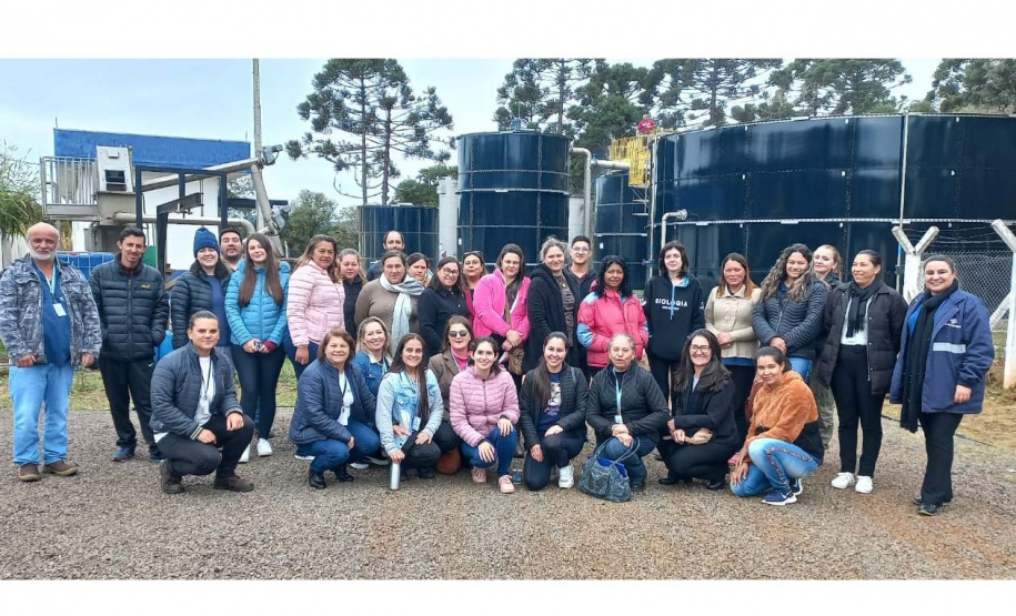 Professores e agentes de saúde recebem formação da Sanepar em saneamento ambiental