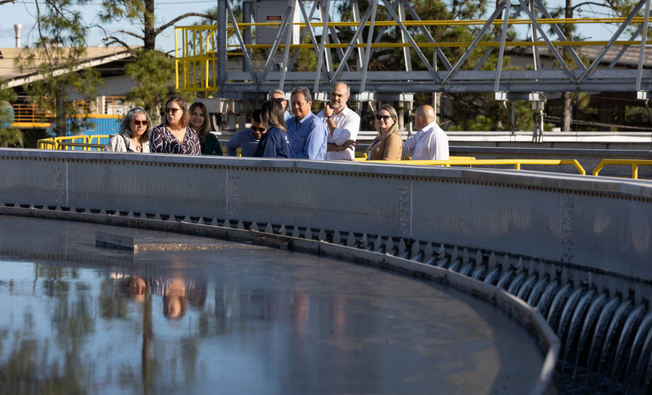 Agência Nacional das Águas participa de agenda técnica na Sanepar