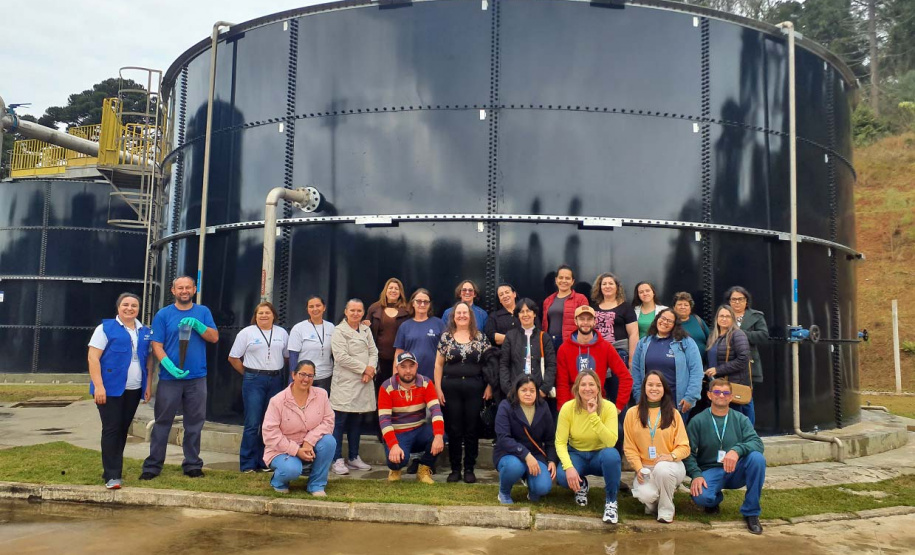 Professores e agentes de saúde recebem formação da Sanepar em saneamento ambiental