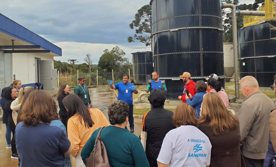 Professores e agentes de saúde recebem formação da Sanepar em saneamento ambiental