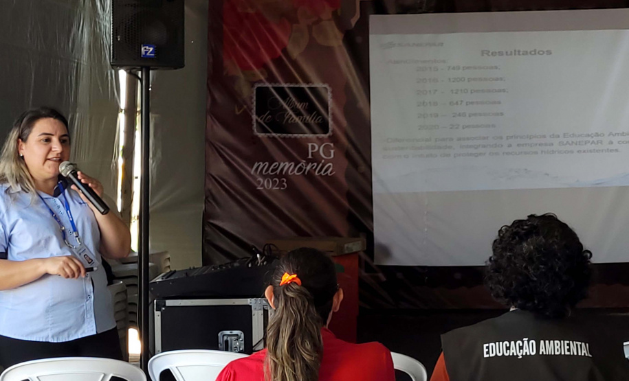 Sanepar apresenta a História do Saneamento no PG Memória 2023