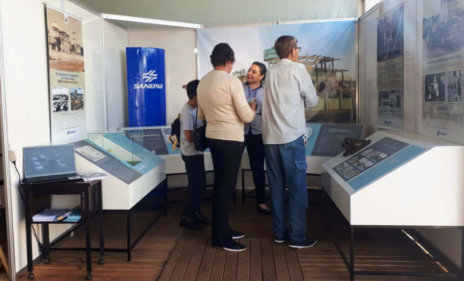 Sanepar apresenta a História do Saneamento no PG Memória 2023