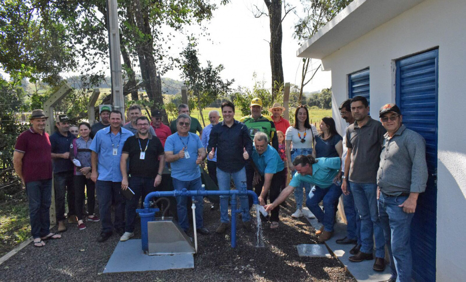 Parceria entre Sanepar e Prefeitura de Coronel Vivida constrói sistemas de abastecimento em comunidades rurais