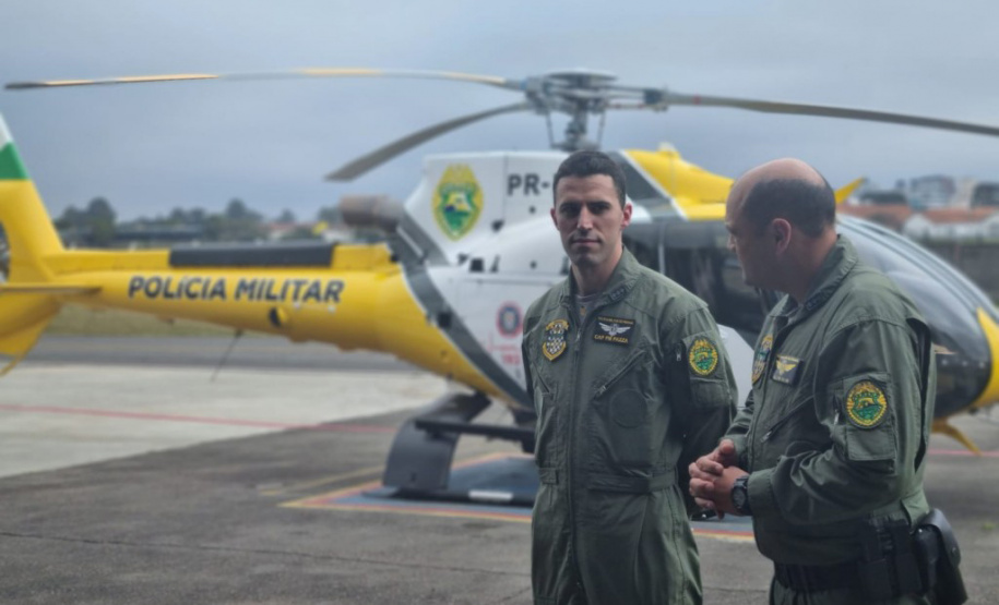 BPMOA forma o primeiro piloto privado de helicópteros como Escola de Aviação