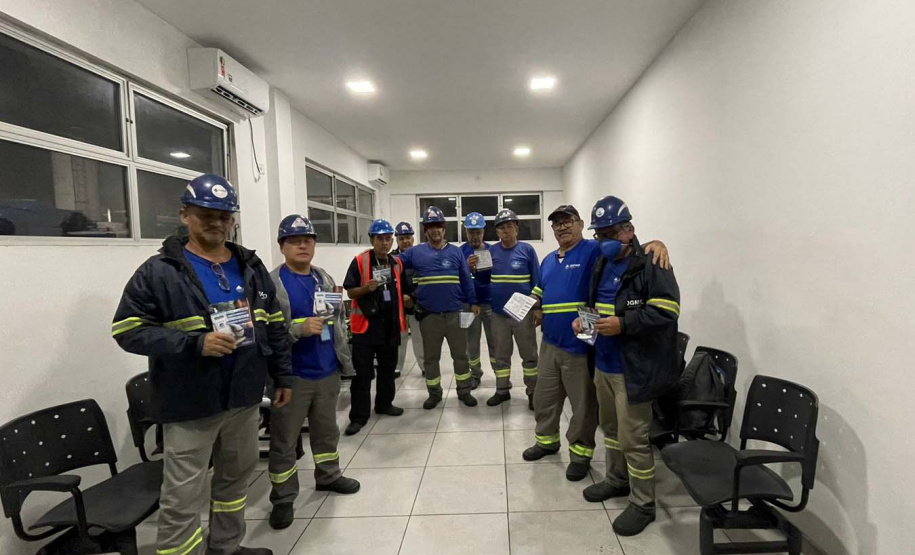 Portos do Paraná conscientiza sobre teste com etilômetro e separação de resíduos