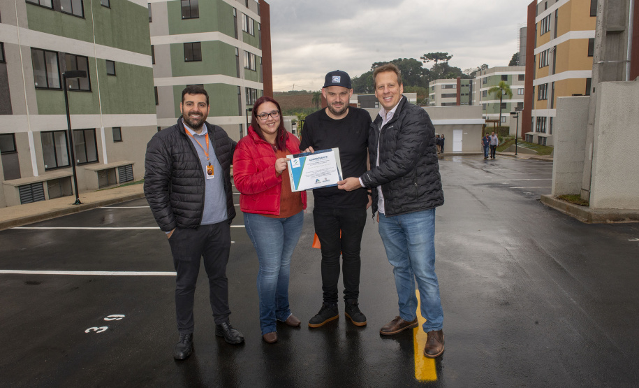 Entrega de apartamentos em Almirante Tamandaré Residencial Porto Tingui II