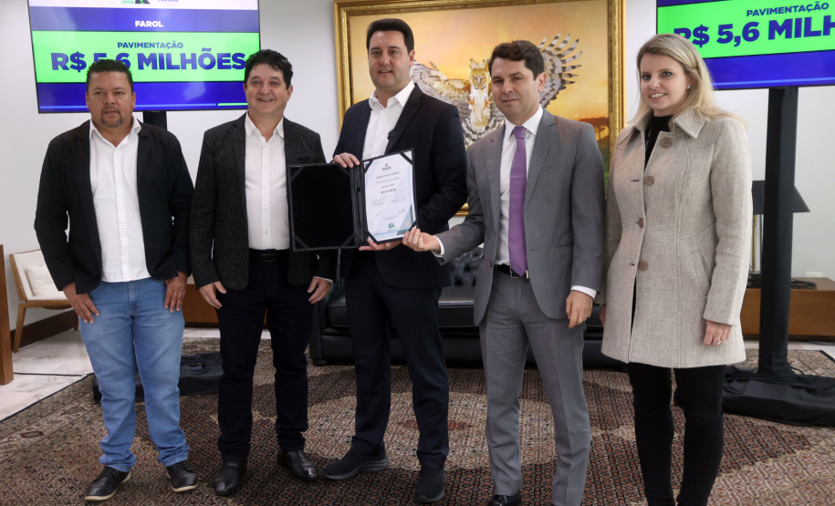 Asfalto novo Vida Nova