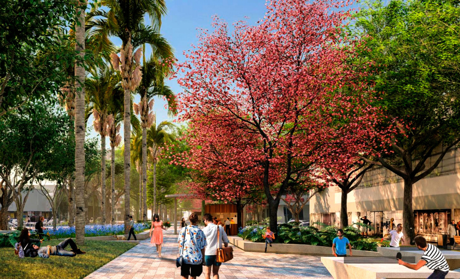 Governador libera R$ 20 milhões do Estado para revitalização do Eixo Monumental de Maringá