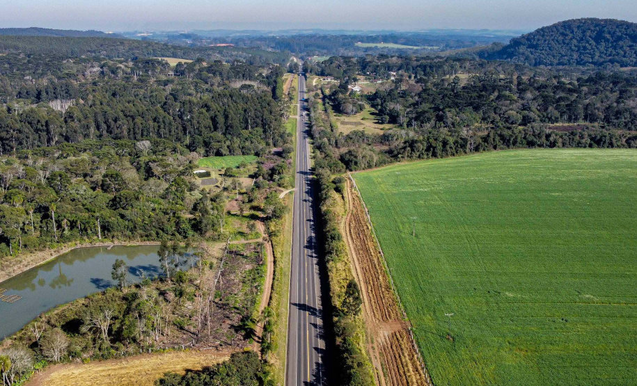 Lote 1 prevê duplicação e 21 viadutos e passarelas entre Ponta Grossa e Prudentópolis