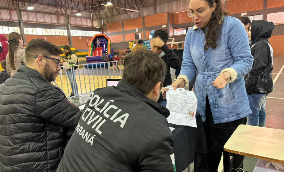 PCPR na Comunidade leva serviços de polícia judiciária para mais de 1,2 mil pessoas em Imbituva