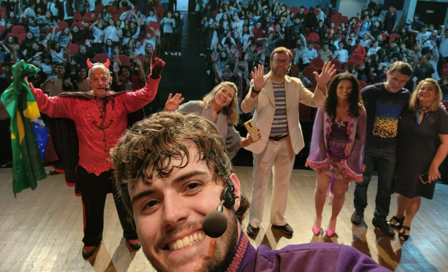 Alunos de escolas públicas recebem ações de educação fiscal em Sarandi e Campo Mourão