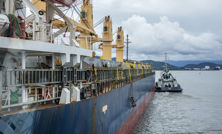 Porto de Antonina tem ganho operacional após conclusão das obras de dragagem de manutenção