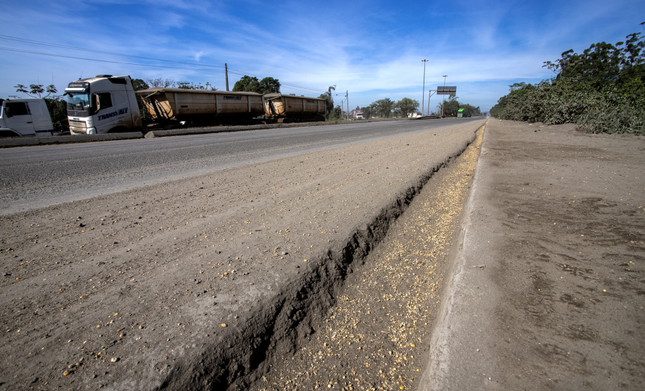 Porto une esforços para deixar o acesso dos caminhões mais limpo e seguro