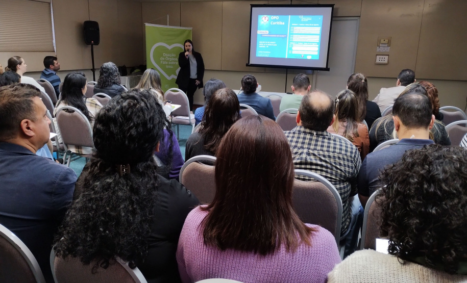 Paraná promove ciclo de capacitações para fortalecimento do processo de transplante de órgãos e tecidos