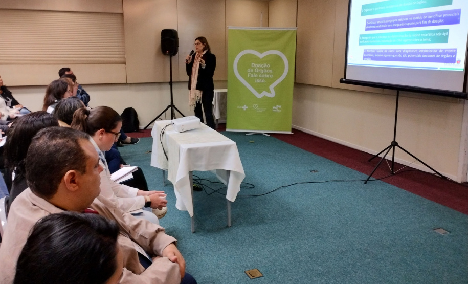 Paraná promove ciclo de capacitações para fortalecimento do processo de transplante de órgãos e tecidos