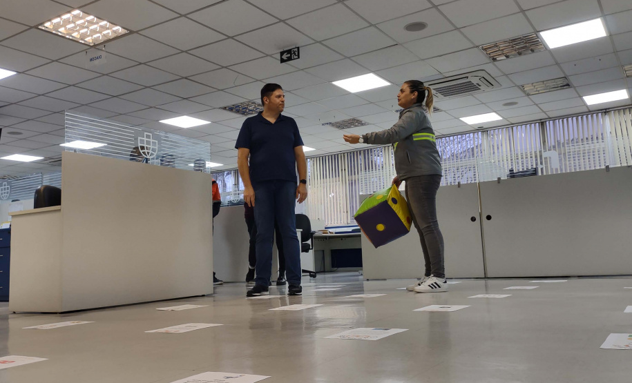 Portos do Paraná conscientiza sobre teste com etilômetro e separação de resíduos