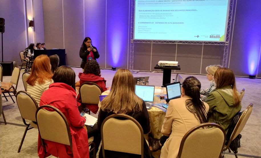 Paraná recebe oficina que reforça ações de vacinação para toda região Sul
