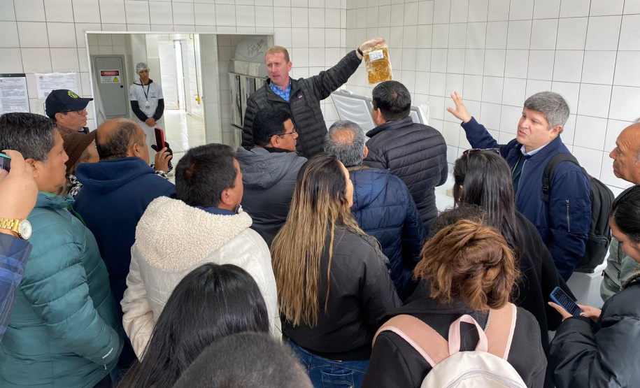 Ceasa recebe comitiva internacional de países da América Latina e Caribe