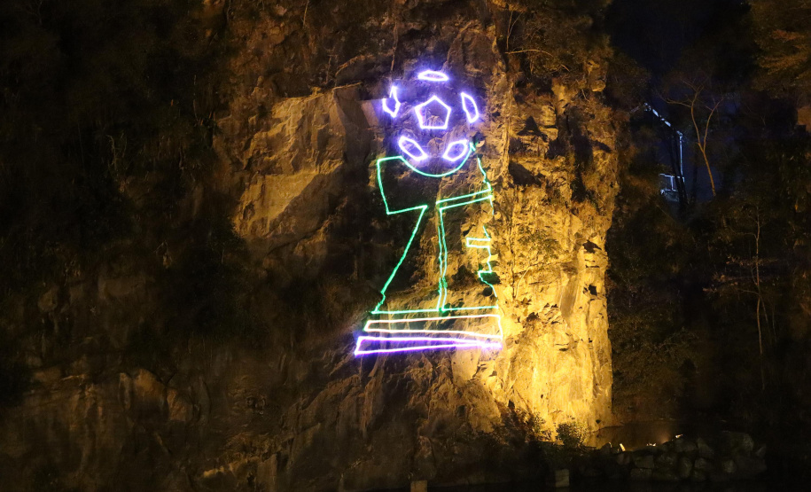 cerimônia de lançamento da Taça das Favelas Paraná 2023