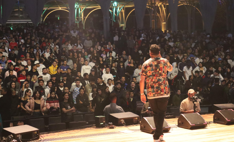 cerimônia de lançamento da Taça das Favelas Paraná 2023
