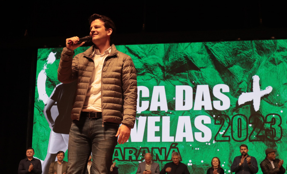 cerimônia de lançamento da Taça das Favelas Paraná 2023