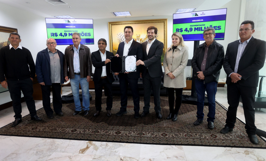 Asfalto novo Vida Nova