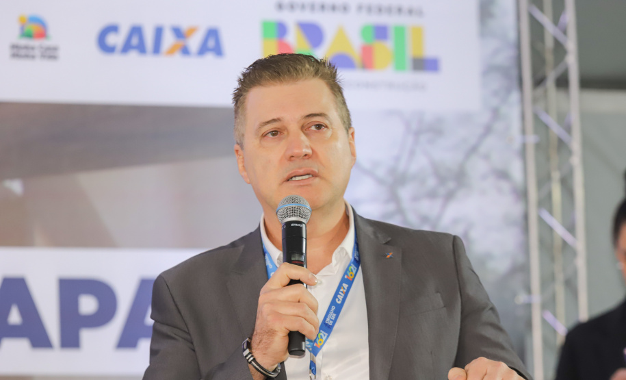 Lapa, 10 de agosto de 2023 - O governo do Paraná realiza na Lapa a entrega de 118 moradias populares, sendo 94 por meio do programa Casa Fácil.