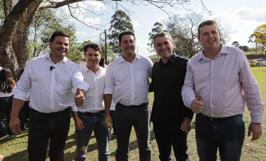 O governador Carlos Massa Ratinho Junior entregou oficialmente nesta quinta-feira (17) o Contorno Sul de Wenceslau Braz, no Norte Pioneiro.