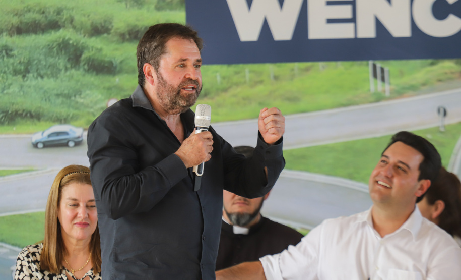 O governador Carlos Massa Ratinho Junior entregou oficialmente nesta quinta-feira (17) o Contorno Sul de Wenceslau Braz, no Norte Pioneiro.