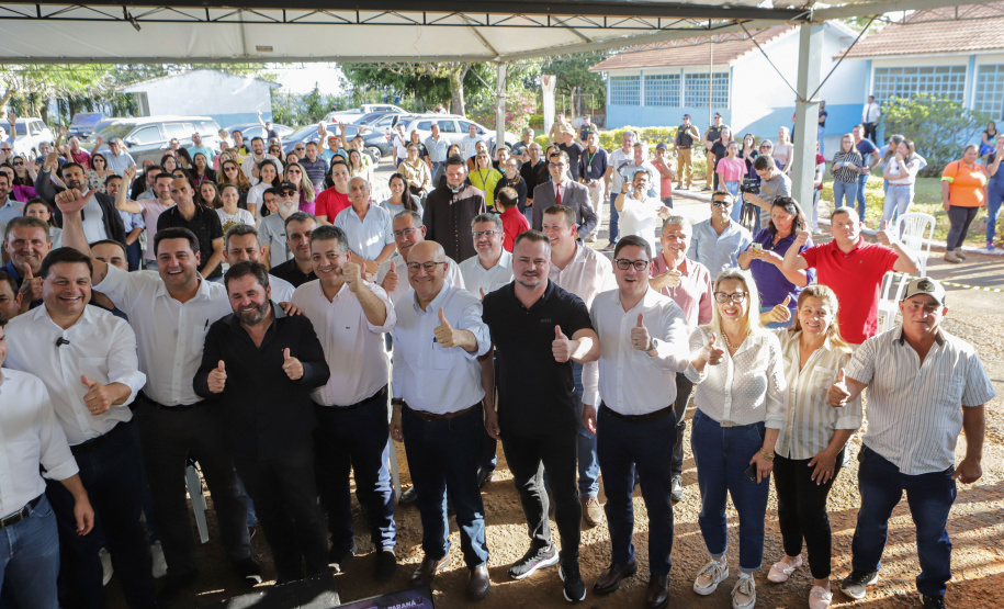 O governador Carlos Massa Ratinho Junior entregou oficialmente nesta quinta-feira (17) o Contorno Sul de Wenceslau Braz, no Norte Pioneiro.
