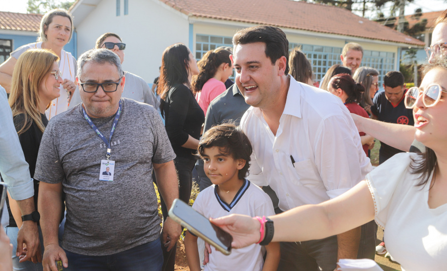 O governador Carlos Massa Ratinho Junior entregou oficialmente nesta quinta-feira (17) o Contorno Sul de Wenceslau Braz, no Norte Pioneiro.