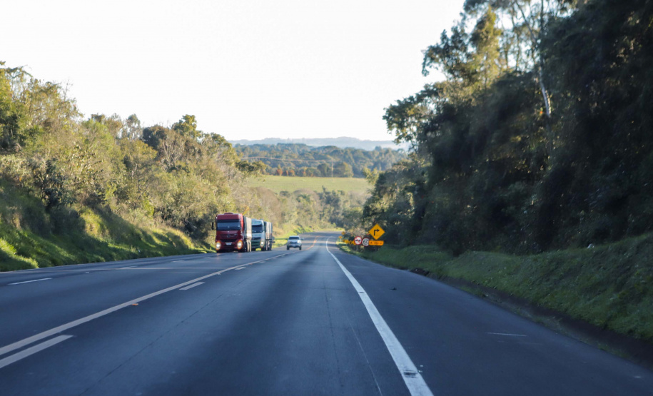 Lote 1 da nova concessão terá 156 km de duplicação na BR-277, entre Curitiba e Prudentópolis. BR-277 com BR-373.