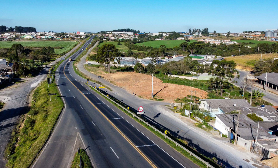 Lote 1 da nova concessão terá 156 km de duplicação na BR-277, entre Curitiba e Prudentópolis. BR-277 com BR-373.