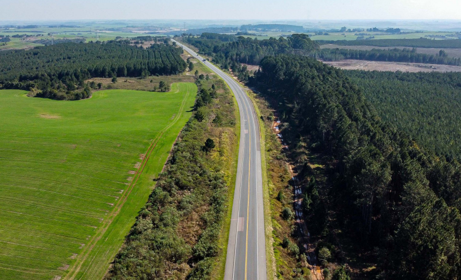 Lote 1 da nova concessão terá 156 km de duplicação na BR-277, entre Curitiba e Prudentópolis. BR-277 com BR-373.