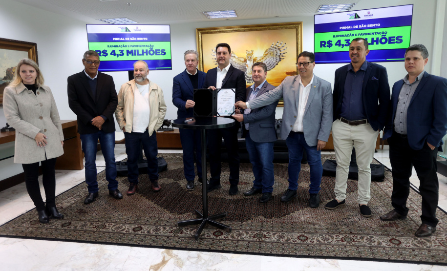 Asfalto novo Vida Nova