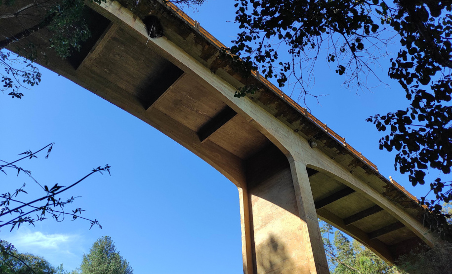 Ponte Rio Imbaú - bloqueio