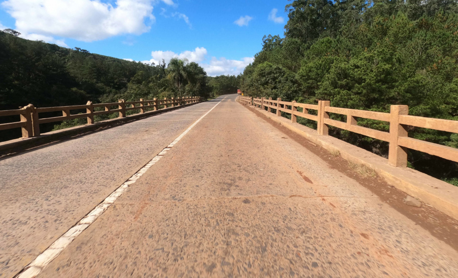 Ponte Rio Imbaú - bloqueio