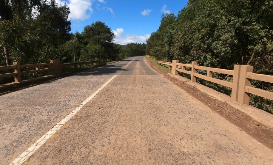 Ponte Rio Imbaú - bloqueio