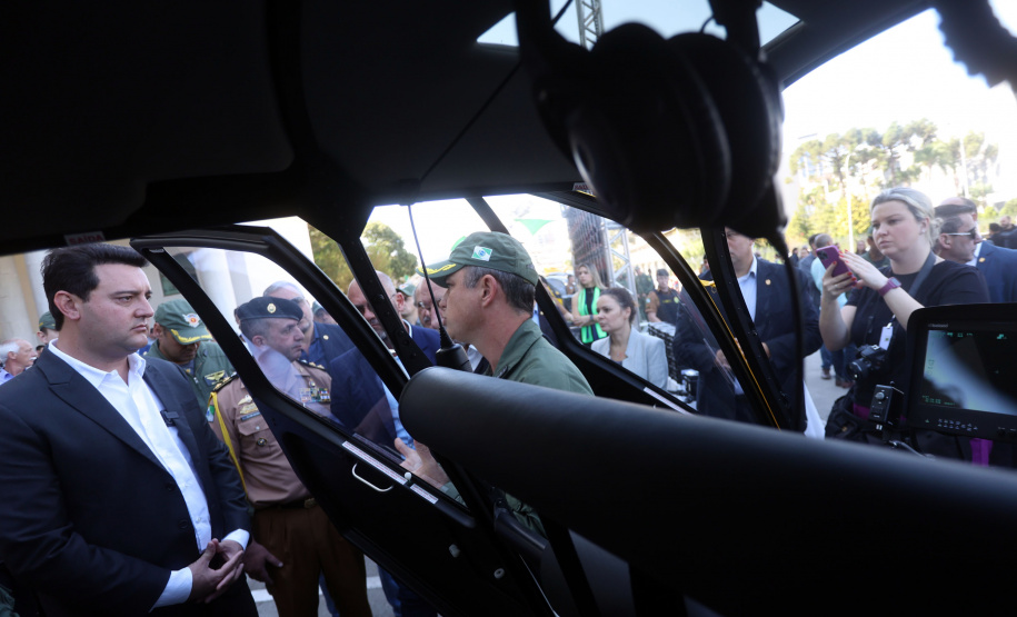Projeto Falcão reforça policiamento do Paraná com helicópteros superequipados