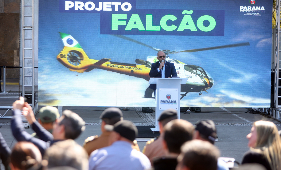 Projeto Falcão reforça policiamento do Paraná com helicópteros superequipados