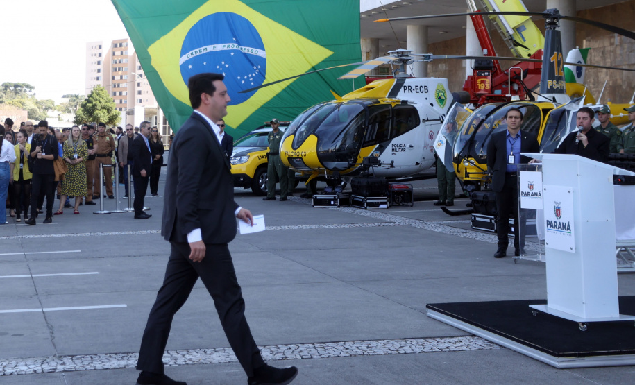 Projeto Falcão reforça policiamento do Paraná com helicópteros superequipados