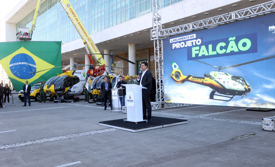 Projeto Falcão reforça policiamento do Paraná com helicópteros superequipados