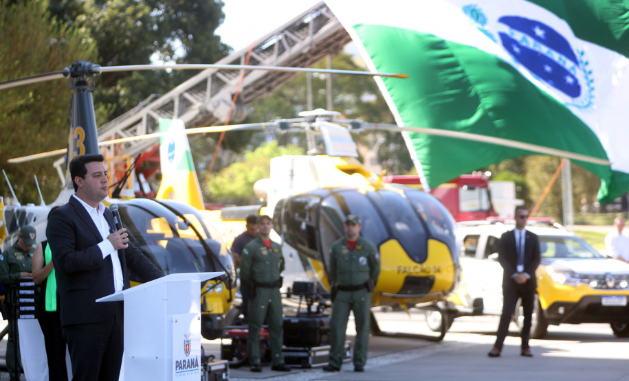 Projeto Falcão reforça policiamento do Paraná com helicópteros superequipados